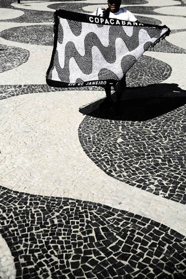 Copacabana baech photos - Pattern sidewalk