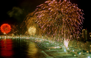 New Years in Copacabana Fireworks