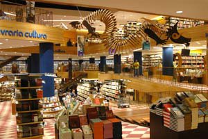 livraria cultura bookstore in rio de janeiro