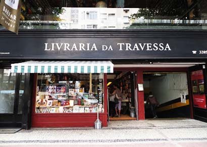 livraria travessa bookstore in rio de janeiro