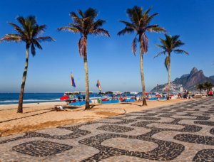 Ipanema beach in Rio