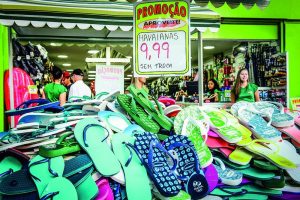 shopping for havaianas in Rio de Janeiro