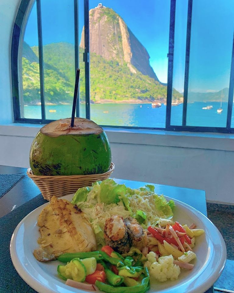 lunch in rio with a view